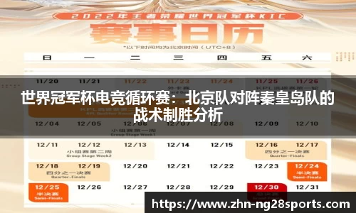 世界冠军杯电竞循环赛：北京队对阵秦皇岛队的战术制胜分析